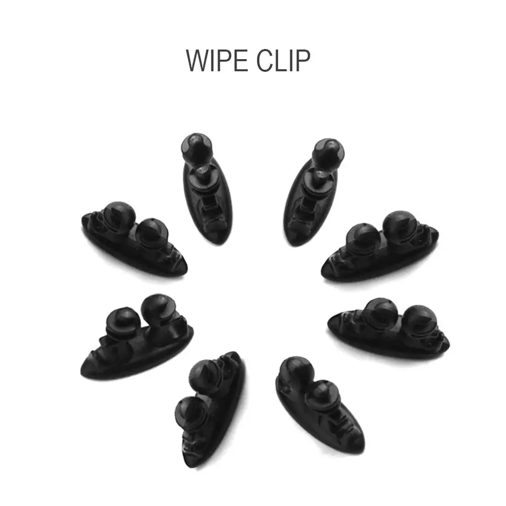 

8pcs Car Wire USB Cable Holder Tie Clip Fixer Headphone Cable Organizer Multifuction Black Car Charging Line Clamp Cable Clips