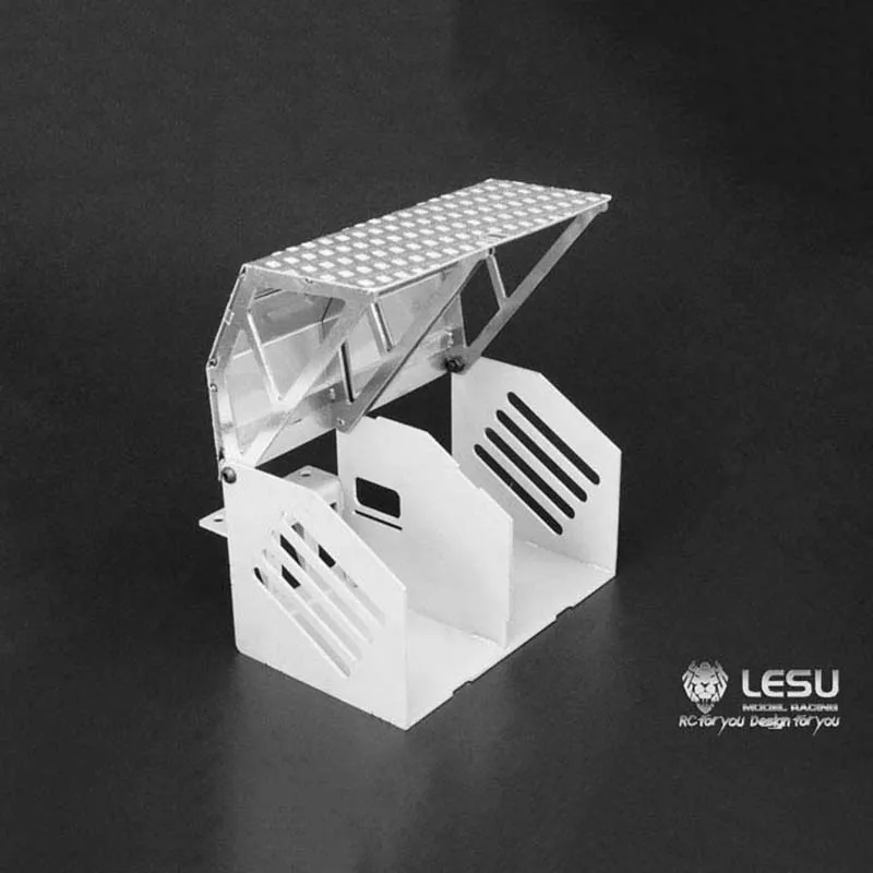 

Металлический ящик для инструментов LESU для 1/14 TAMIYA Радиоуправляемый трактор грузовик самосвал радиоуправляемая модель