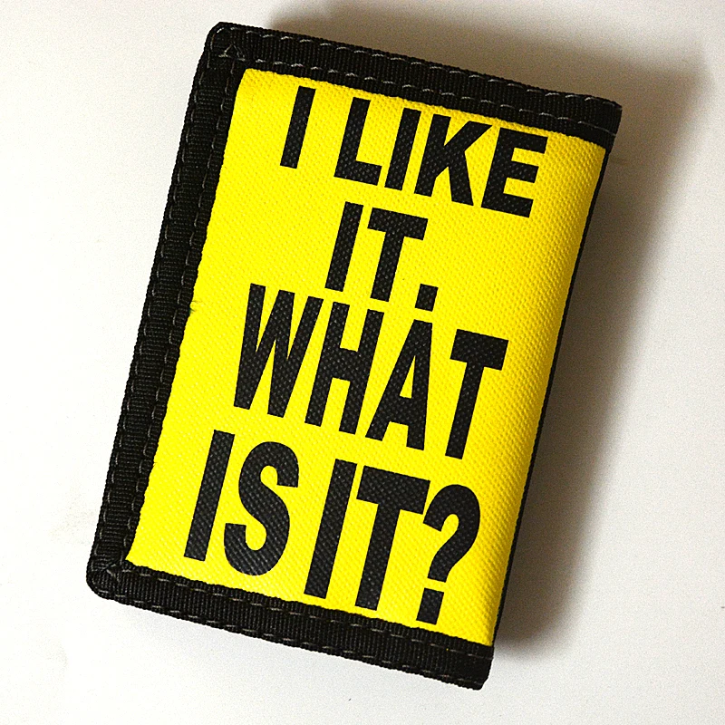 Нейлоновый кошелек для мужчин с аниме-принтом креативный студенческий бумажник