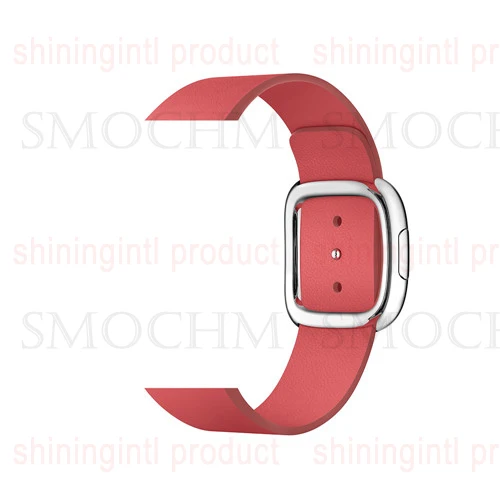 Red Modern Leather Smochm IWO 10 Bluetooth умные часы серии 1:1 IWO 8 Plus IWO 9 обновленный gps трекер спортивные умные часы для Apple iPhone Android - Цвет: Red Modern Leather