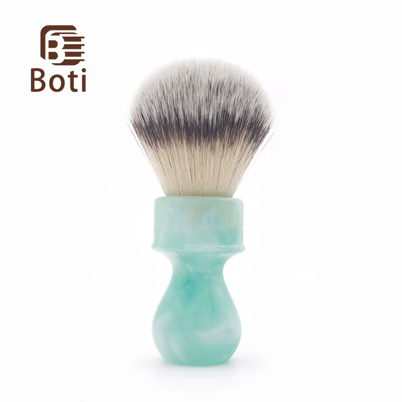 

Boti Brush-Ice Flower Handle with Pro Imitate Badger Hair 3 Color Class A Synthetic Hair Shaving Brush Men's Daily Essentials