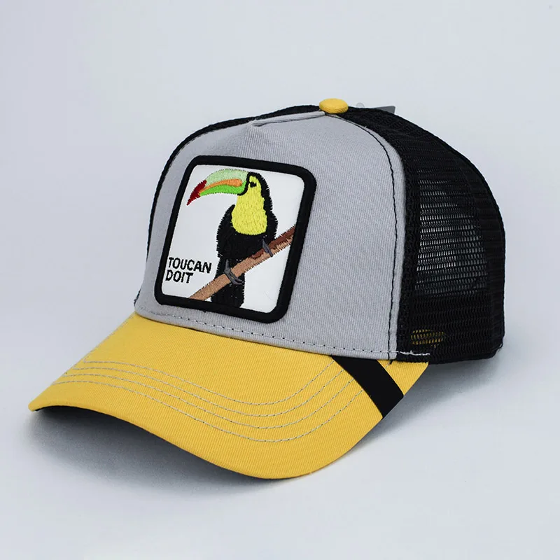 Новинка 2019 летняя бейсбольная Кепка с вышивкой в виде животных для фермы s wo