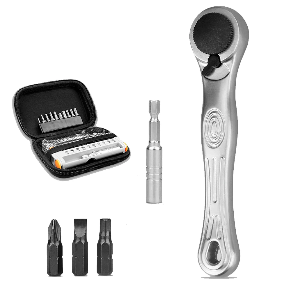 

Набор ключей с трещоткой для велосипеда