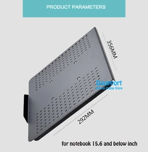 Держатель для ноутбука, сверхмощный, 10-15,6 дюйма, лоток, Охлаждение ноутбука, поддержка с крепежным отверстием VESA 100x100 мм, для сделай сам