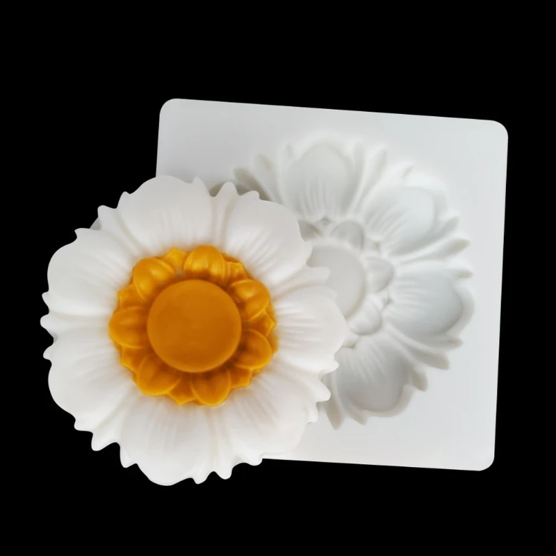 

Handmade Cute Resin Flower Pendant Silicone Resin Casting Mold Floral Pendant Keychain Resin Jewelry Making Tools Crafts Soap