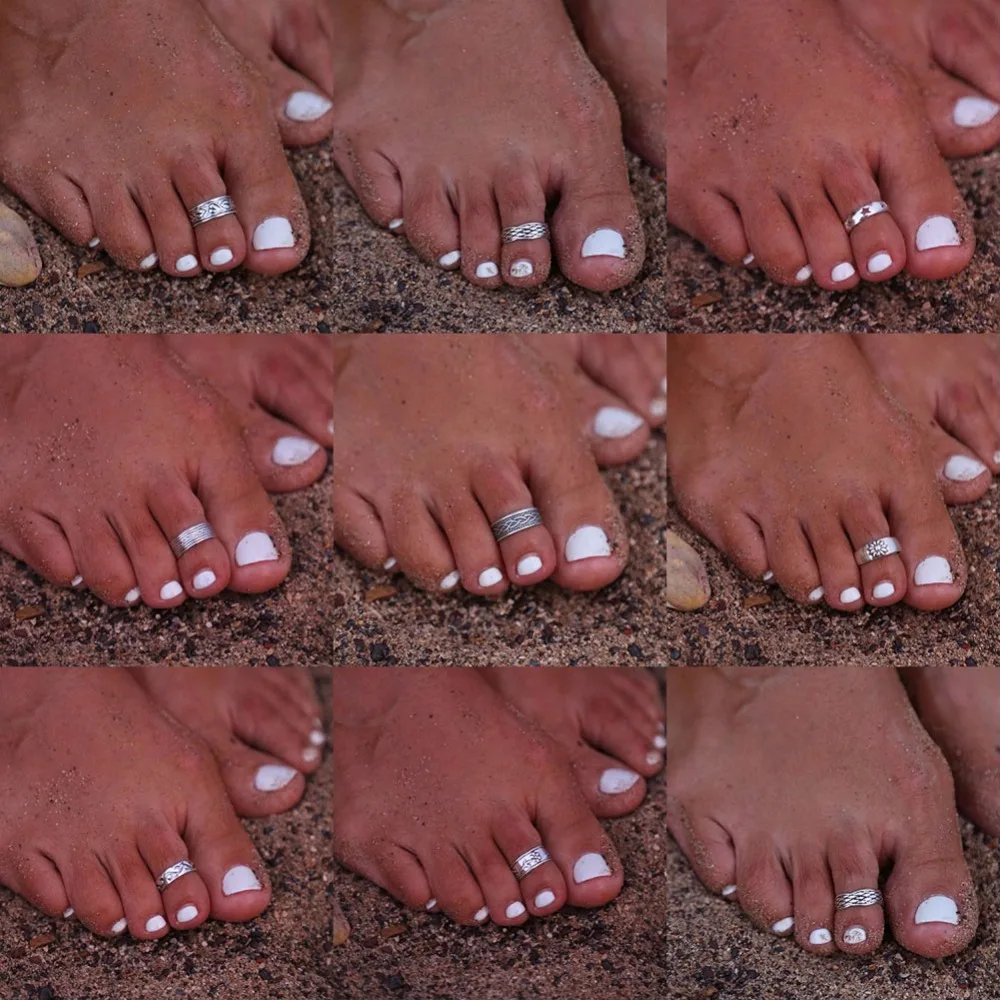 Комплект из 2 предметов в стиле знаменитостей на платформе богемном с серебряным