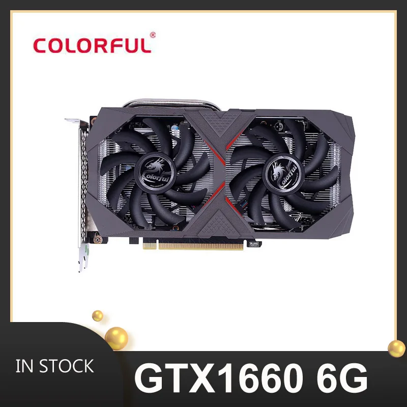 

Original GTX 1660 6g 192bit gddr5 nvidia geforce graphics CARDS on the GTX 960 1060 1650 ti gpu