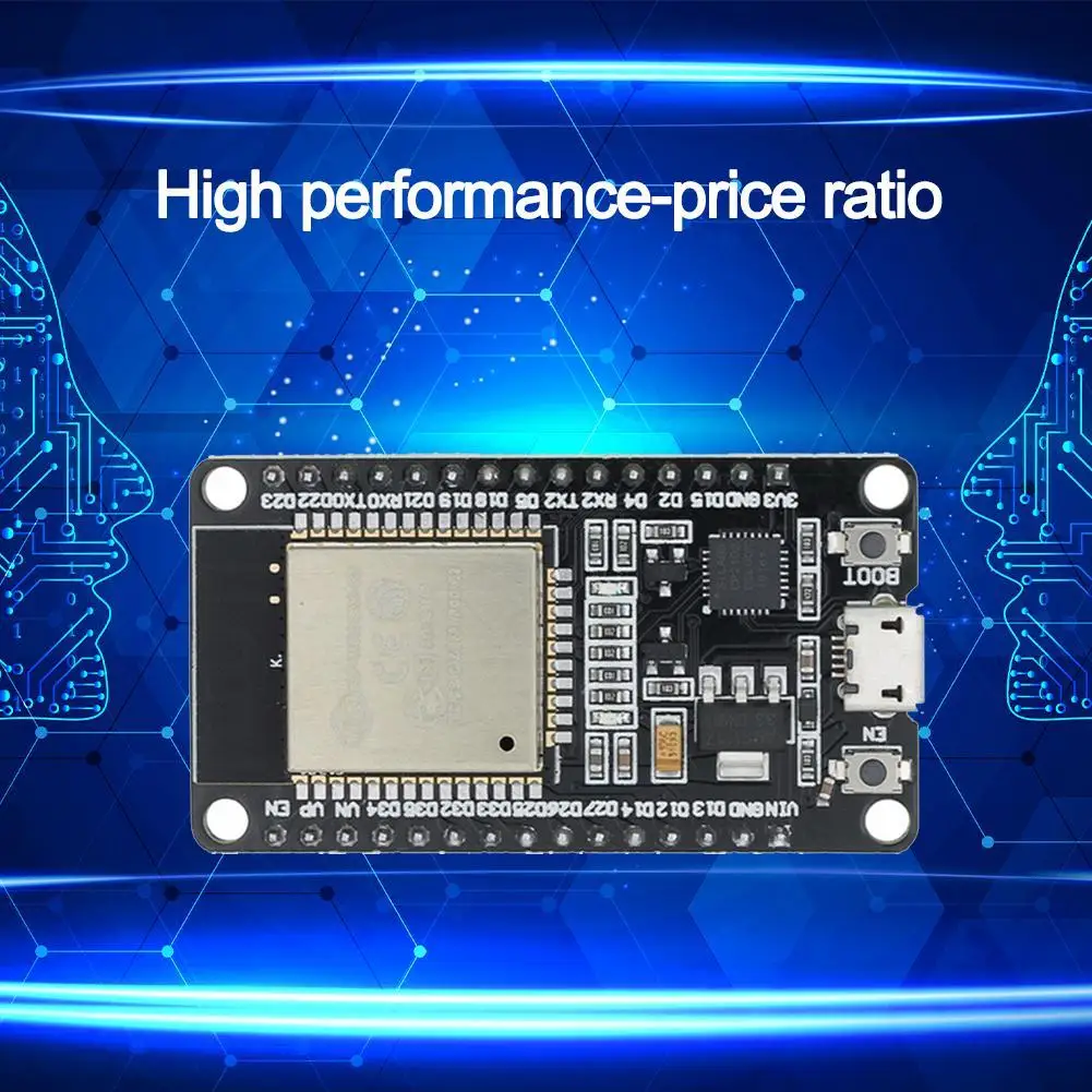 1 шт. ESP32 макетная плата Wi-Fi Bluetooth ультра-Низкая подобным 32 двухъядерный ESP-32 ESP-32S