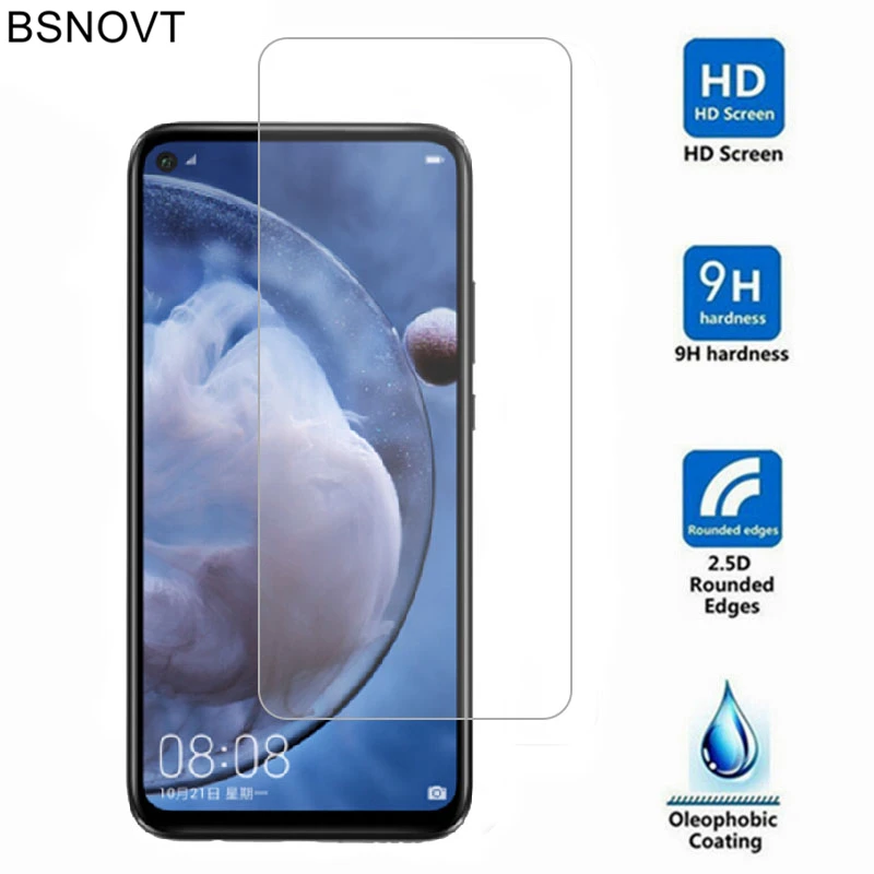 2 uds Protector de pantalla para Huawei Nova 5Z de 6,26 pulgadas Anti-sratch vidrio templado para Huawei Nova 5Z de vidrio para Huawei Nova 5Z-0