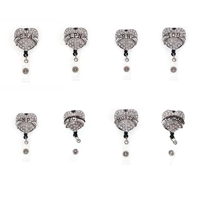 

20 шт./лот смешанный медицинский бейдж, выдвижной Бейдж для медсестры, катушка с зажимом, подарок для медсестры и врача