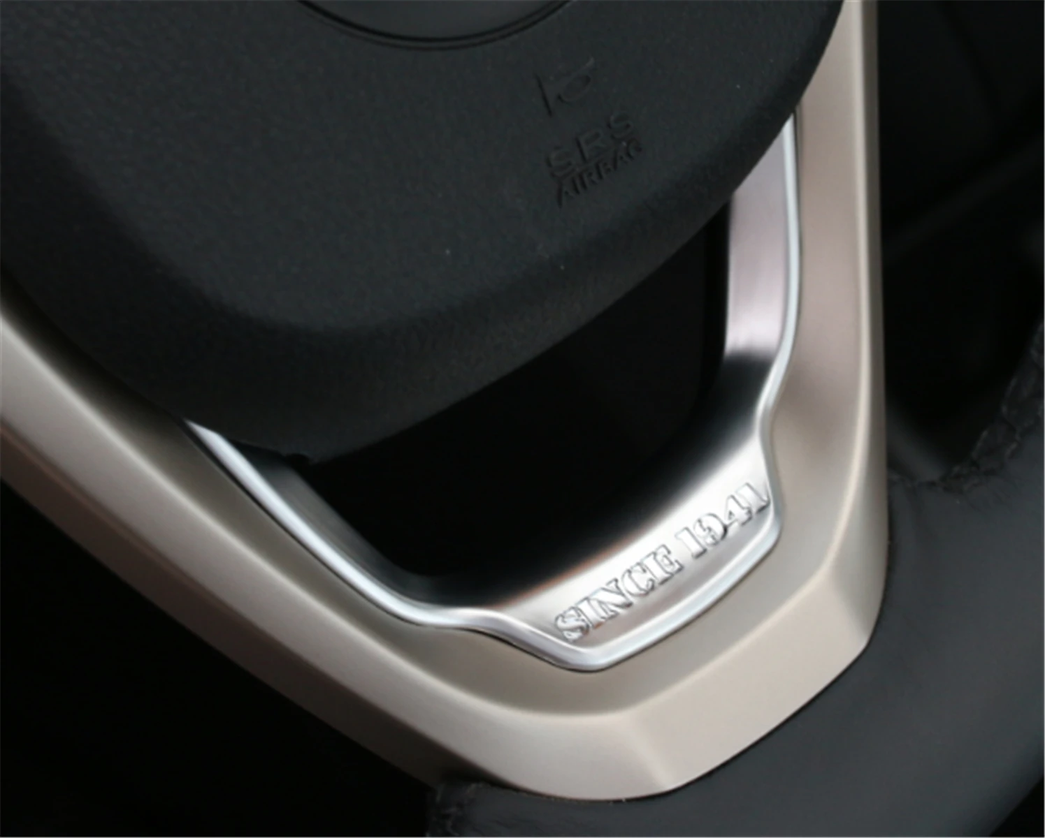 Отделка рулевого колеса молдинговая рамка Обложка наклейка для Jeep Grand Cherokee 2014 +