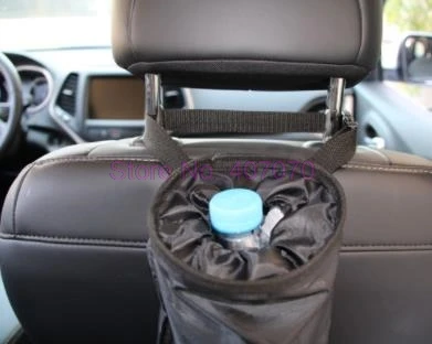 by DHL or Fedex 500pcs Car Trash Bag Seat Back Hanging Garbage Bin Dustbin Rubbish Tidying Portable Organizer Storage | Автомобили и