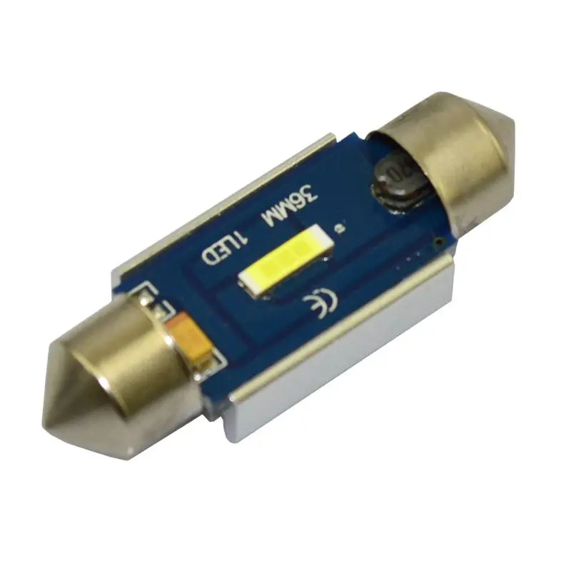 4x Автомобильная гирлянда C5W 1860 SMD лампа 31 мм/36 мм/39 мм/41 мм 12 В 24 светодиодный