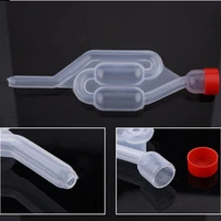 new 1pcs home brew wine fermentation airlock water seal exhaust one way sealed plastic air lock check valve water sealed valves