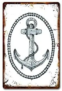 

Be Your own Anchor Metal Sign 8" x 12"
