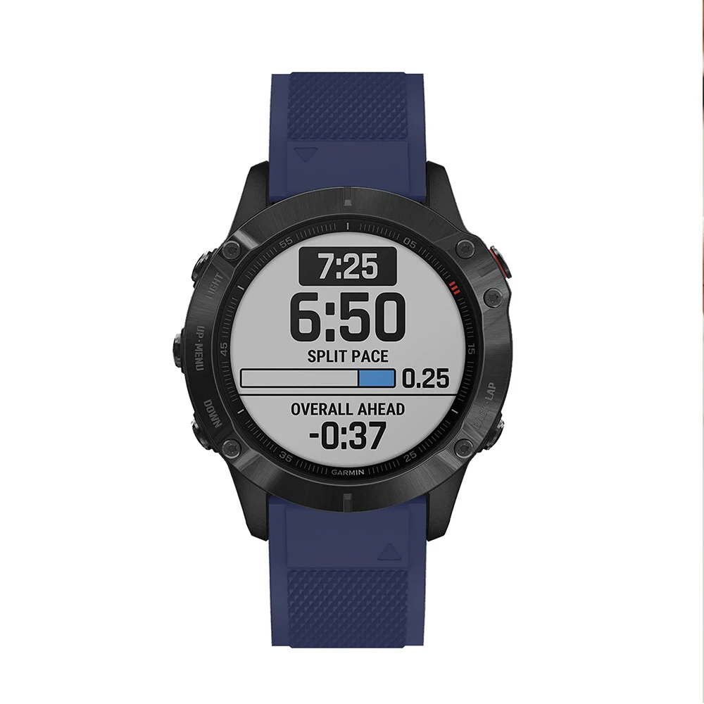 22 мм силиконовый ремешок для Garmin Fenix 6/5/5 Plus Quick Release Band для Garmin Forerunner 935/Instinct/Quatix 5 Smart Watch band