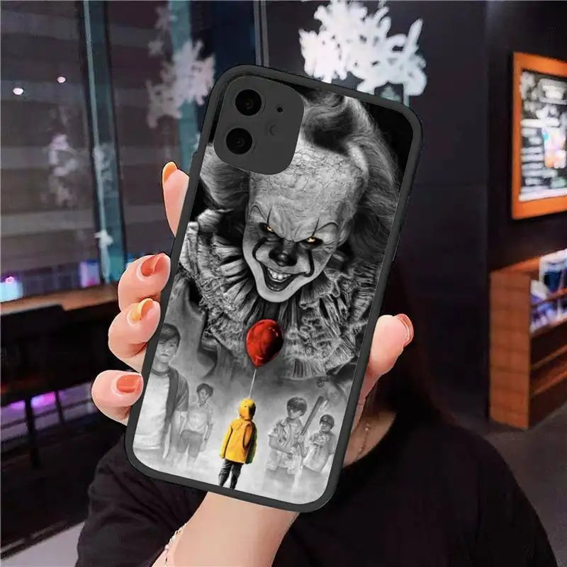 

it a coisa trailer Phone Case For iphone 12 11 8 7 plus mini x xs xr pro max matte transparent cover