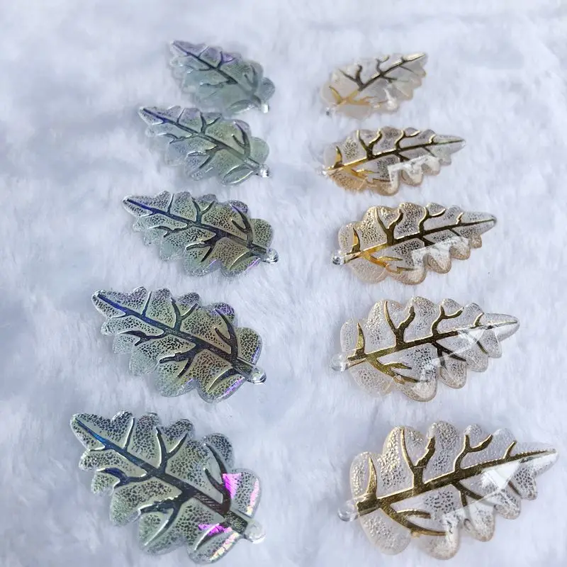 10 шт. 23*40 мм акриловые хрустальные Рождественские елки стразы с плоским