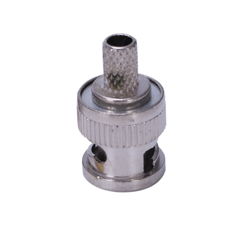 

10Pcs BNC Male RG59 Coaxial Connector Adapter For CCTV Camera
