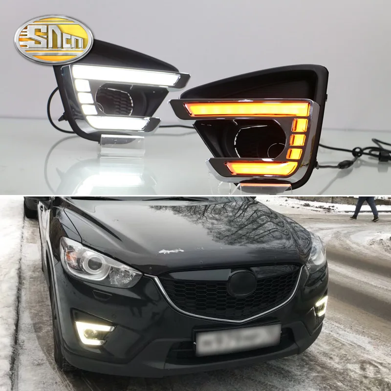 Для Mazda CX 5 CX5 2012 2013 2014 2015 2016 дневной ходовой светильник светодиодный DRL