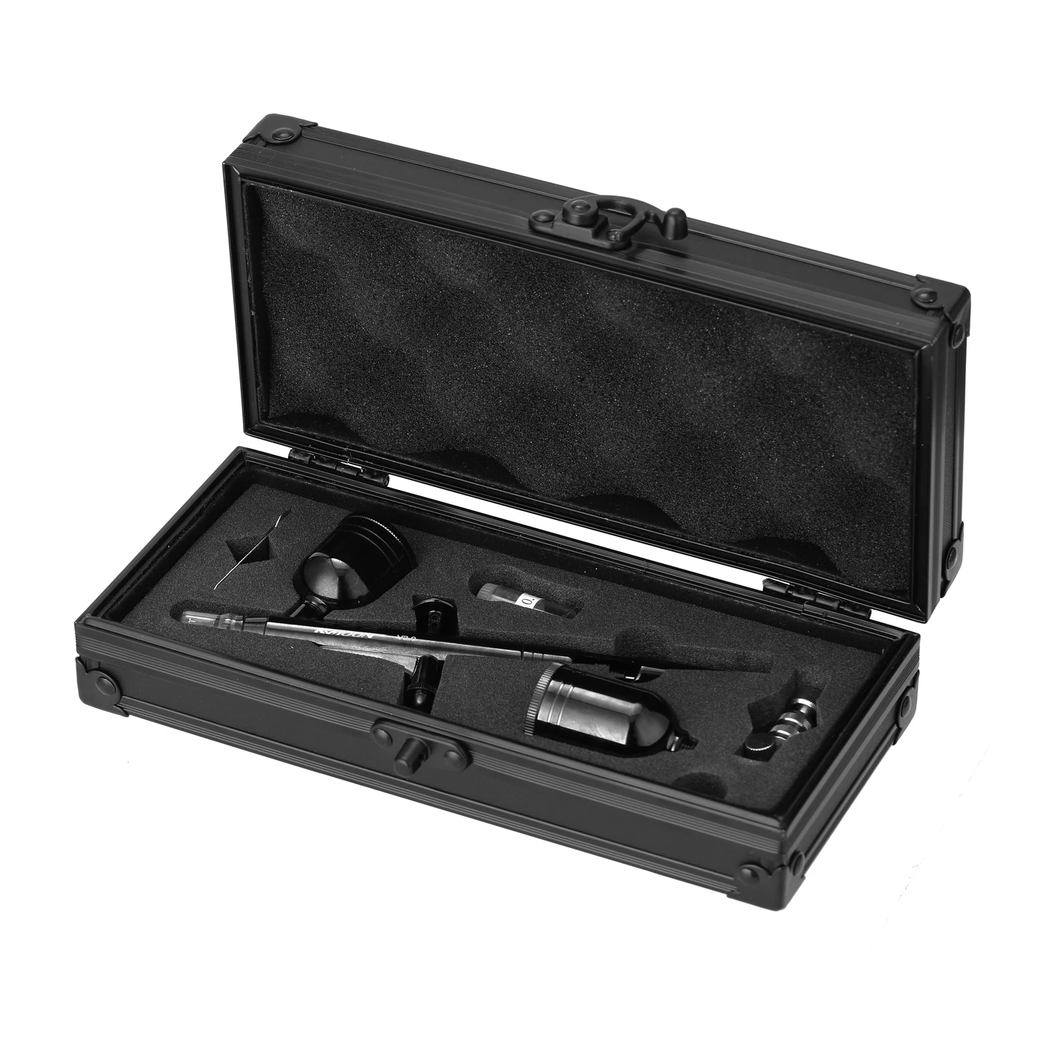 

Airbrush Kit Set 0.3mm Trigger Spray Machine for Art Craft Spraying Model Painting Air Brush with 8.4ml and 12.7ml Fluid Cup