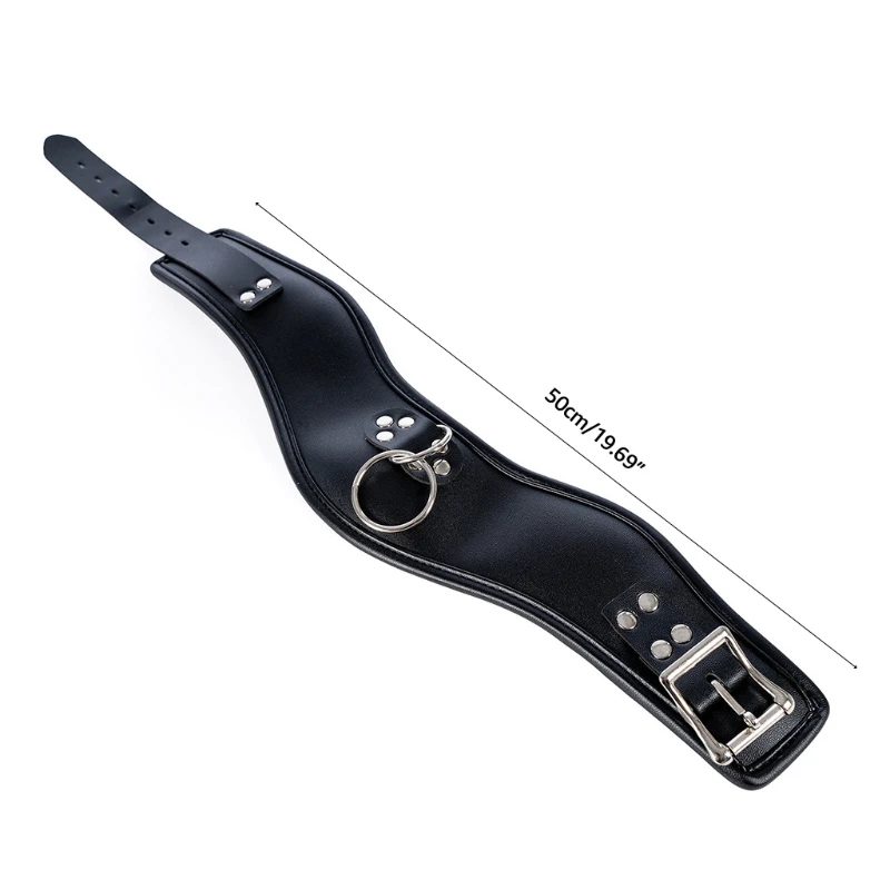 Черное фиксирующее уплотнительное кольцо ошейник удерживающая повязка на