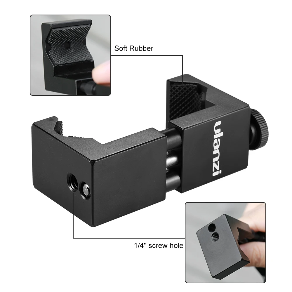 Металлический держатель для смартфона Ulanzi рамка кронштейн крепление iPhone Huawei Samsung