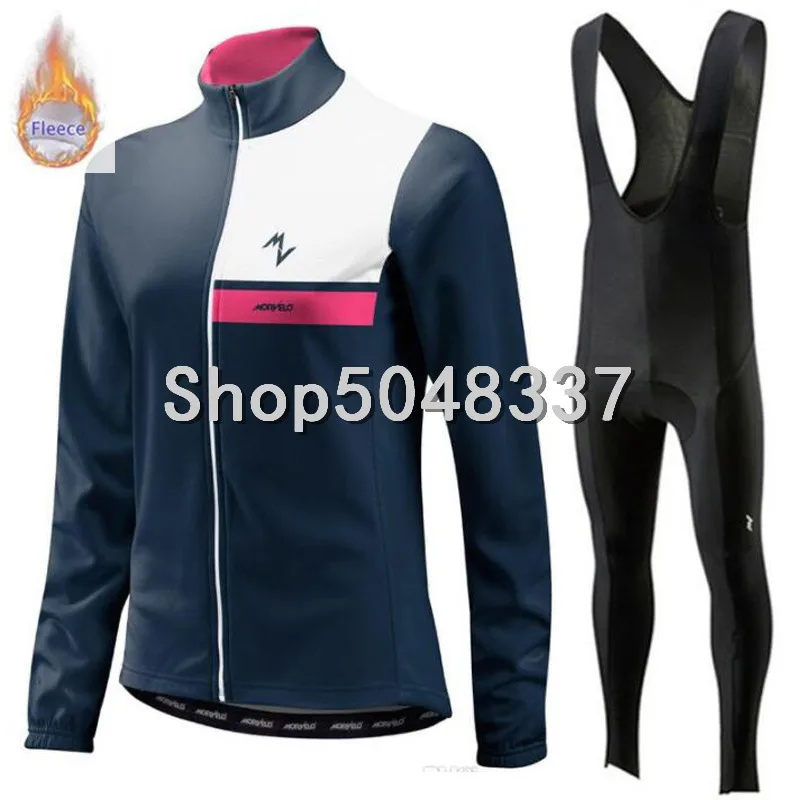 Morvelo 2019 Зимняя Теплая Флисовая велосипедная одежда для мужчин с длинным рукавом
