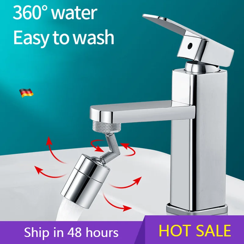 

Tap Aerator 360/720 Degree Rotation Splash-proof Swivel Water Saving Faucet Water Saving Bathroom Kitchen Faucet Nozzle