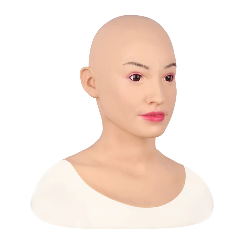 Маска для лица Belice Реалистичная мягкая силиконовая женская маска маскарада