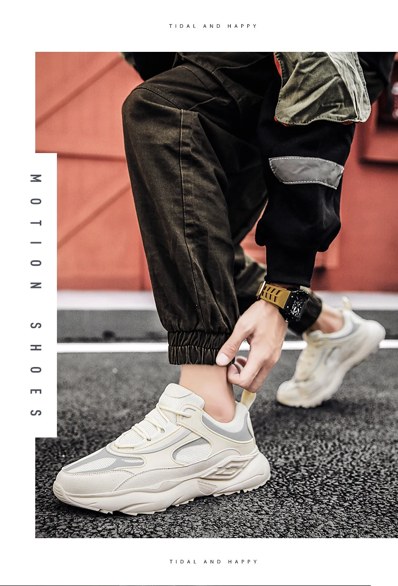 

Men Running Shoes Outdoor Athletics Shoes Breathable Mesh Sneakers Height Increasing Jogging Shoes Men Running Shoes