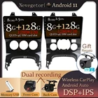 Автомагнитола на Android 11 для Peugeot 3008, автомобильный мультимедийный плеер, Авторадио 2009, 2011, 2012-2015, автомобильный DVD-плеер с GPS-навигацией