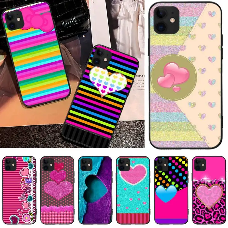 Чехол для телефона LJHYDFCNB Shining love DIY с принтом чехол iPhone 5C 6 6S 7 8 plus X XS XR MAX 11 pro Pro Max |