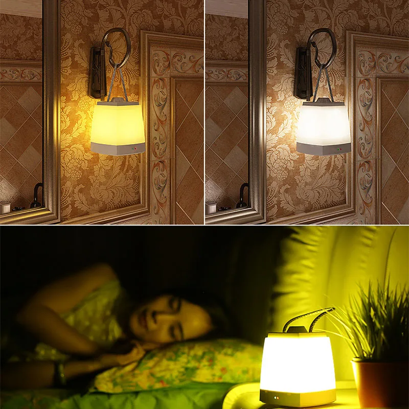 Настольная светодиодная Ночная лампа бытовой беспроводной светильник для сна