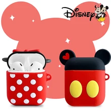 Minnie Mickey Disney Airpods Pro Case Soft Silicone Protector Cases for Airpods 2 Airpod 1 Cute Kawaii Anime Pop it Fidget Toys