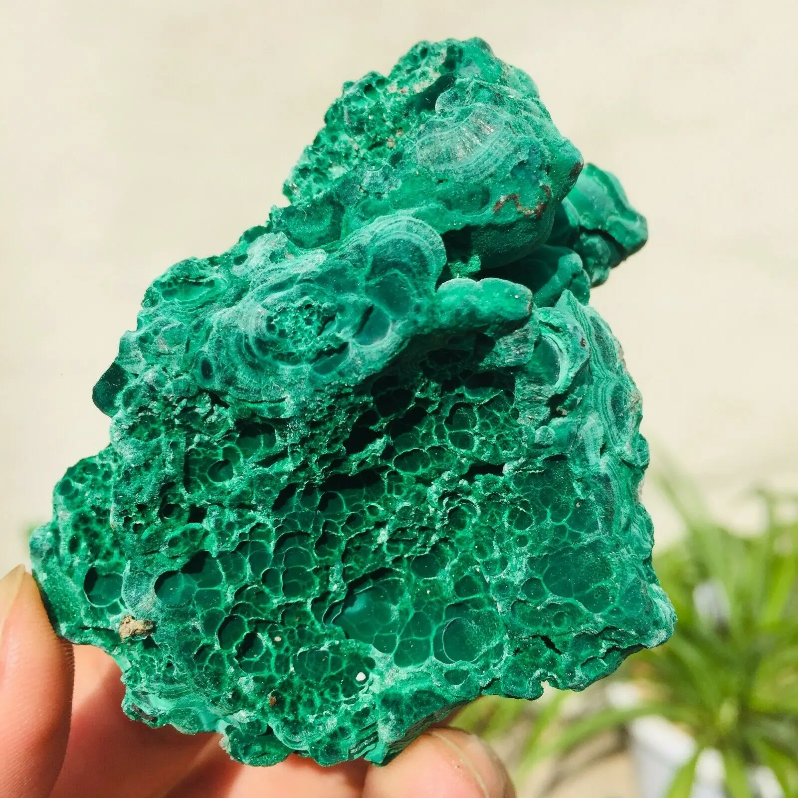 

NATURAL MALACHITE CRYSTAL MINERAL SPECIMEN