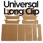 1 набор, длинный бумажник из крафт-бумаги, 10 см х 19,5 см