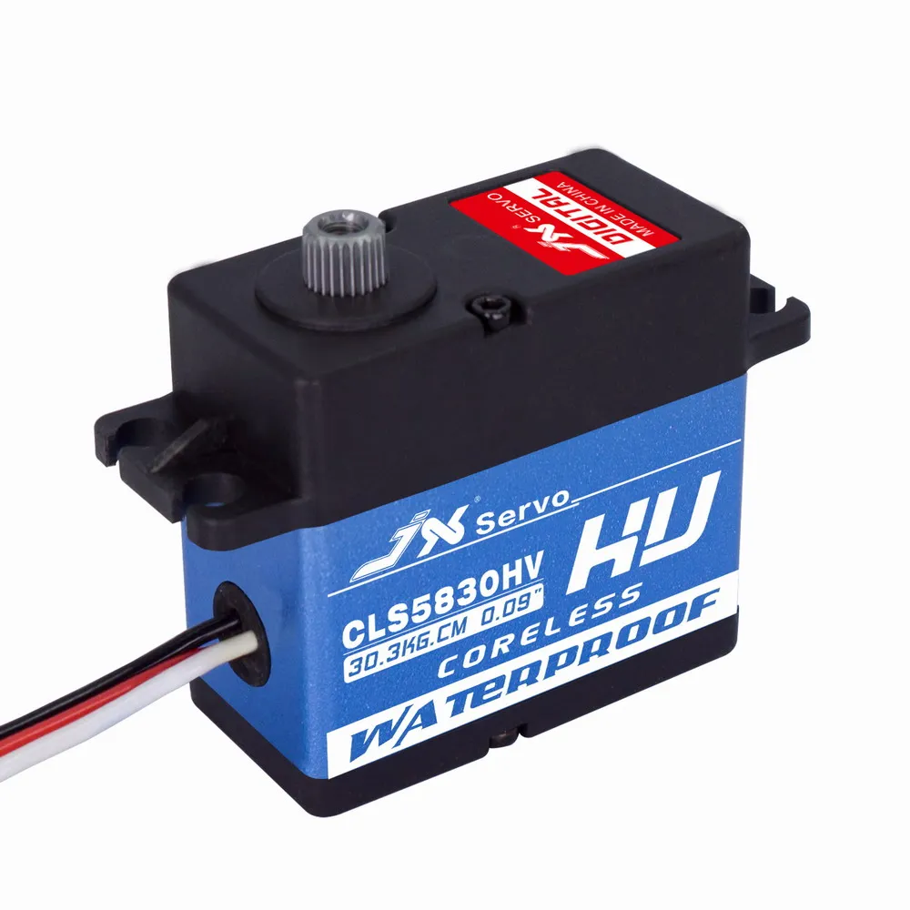 JX CLS5830HV 30 кг полный Водонепроницаемый HV coreless высокое качество сервопривод rc