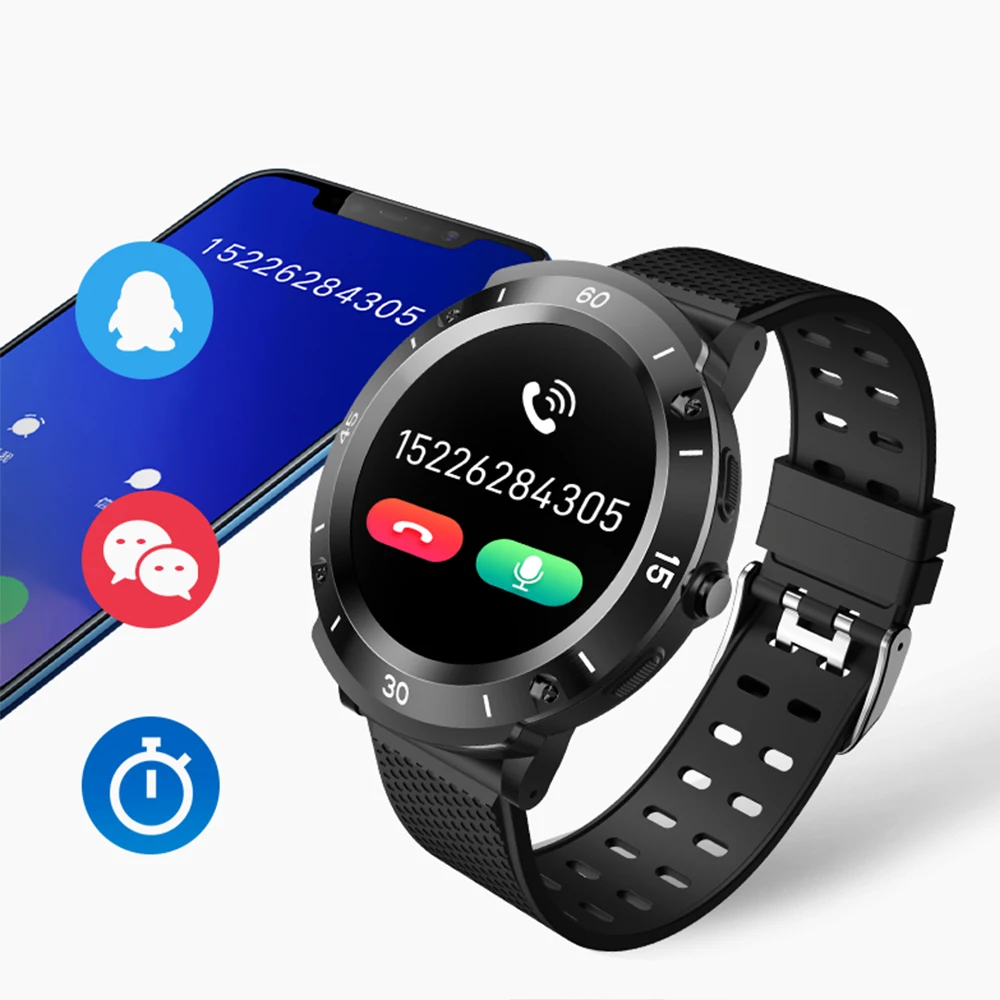 Rogbid Prime спортивные Смарт часы для мужчин и женщин GPS HD Full Touch Smartwatch монитор