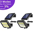 Уличный настенный светильник с питанием от солнечной батареи, водонепроницаемый светильник с пассивным ИК датчиком движения, светильник для двора, уличное декоративное освещение 120, освещение садового парка светодиодов