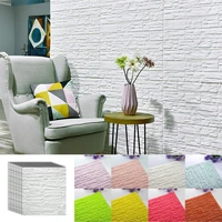 3d wall stickers self adhesive panels foam wallpaper home decor living room bedroom decoration kids 3d wall sticker wallpapers