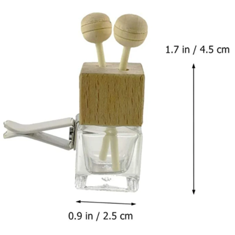 

10Pcs Car Perfume Vent Clip Auto Air Outlet Perfume Bottle Remove Odor Essential Oil Diffuser Aroma Fragrance Diffuser