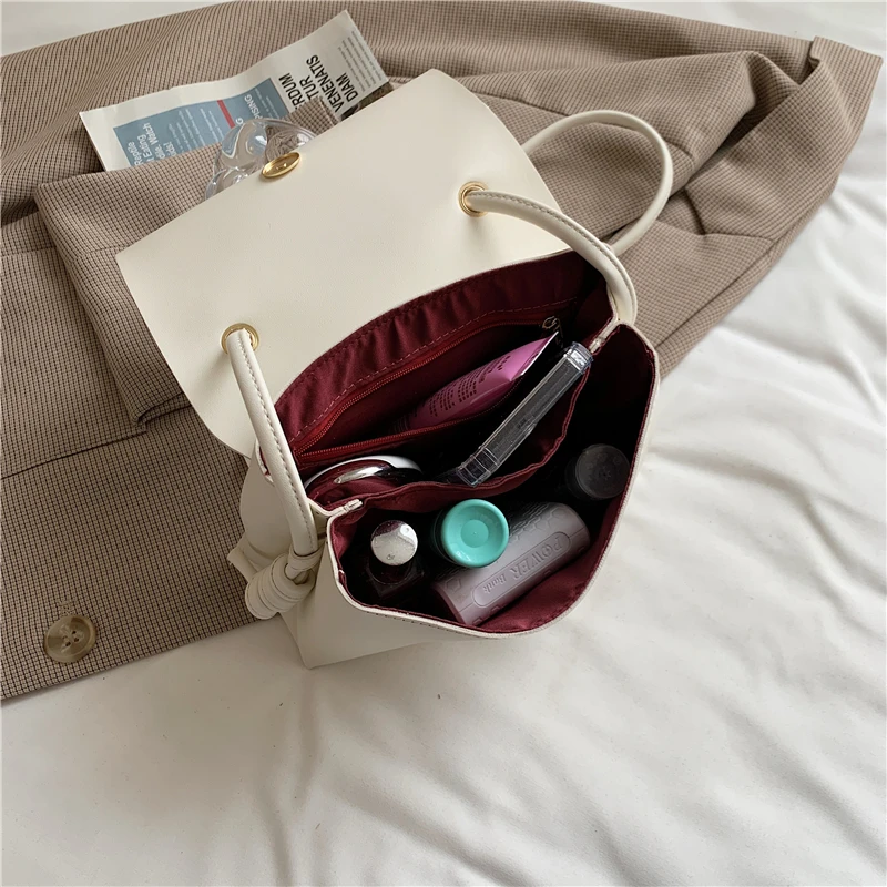 

Women Small Pu Leather Shoulder Bags Pure Color Designer Messenger Bag Ladies Simple Square Crossbody Bags Casual Flap Handbags
