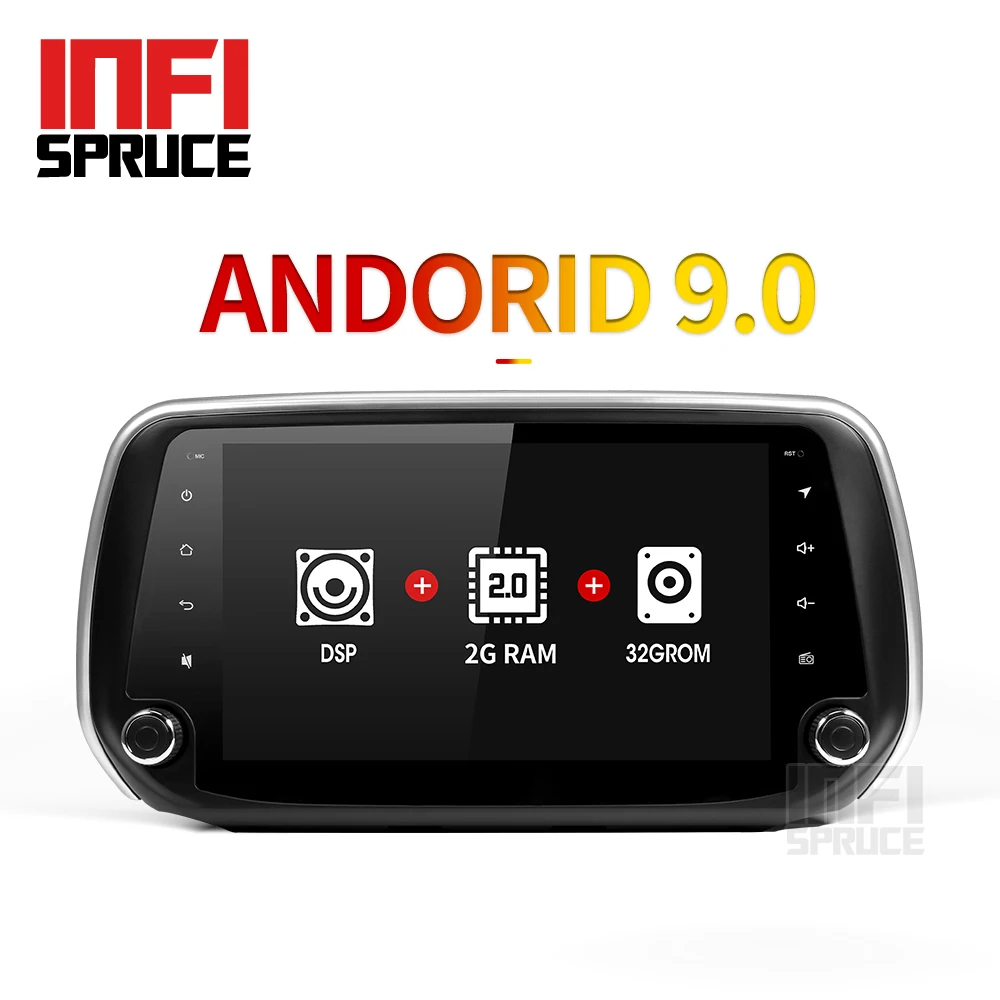 32G PX30 Новый Android 9 0 автомобильный dvd для Hyundai Santa Fe с восьмиядерным Радио Стерео gps