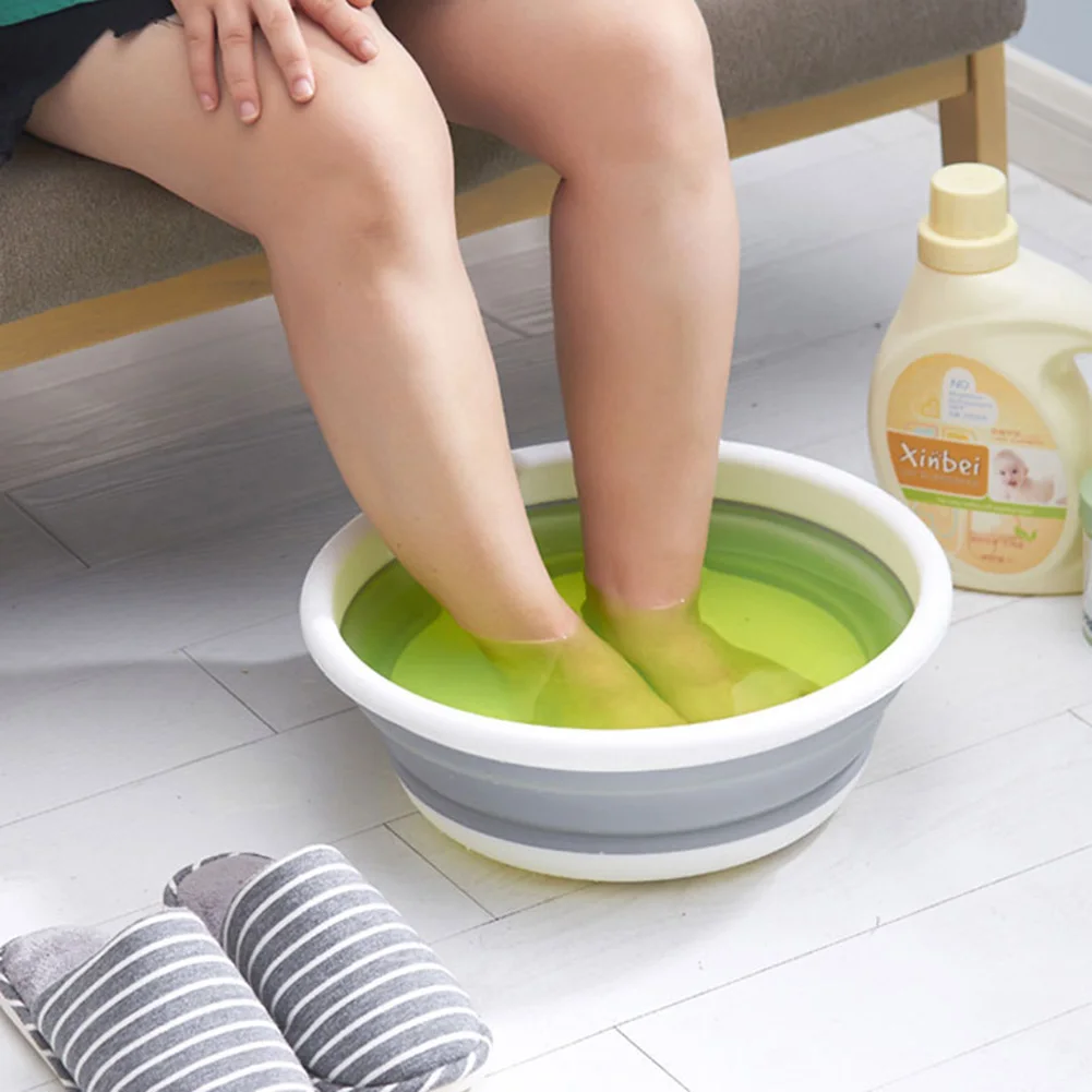 Многофункциональная портативная складная раковина для фруктов силиконовая