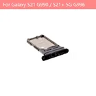 Для Samsung Galaxy S21 G990  S21 + 5G G996 SIM-карта лоток держатель Слот Запасная часть