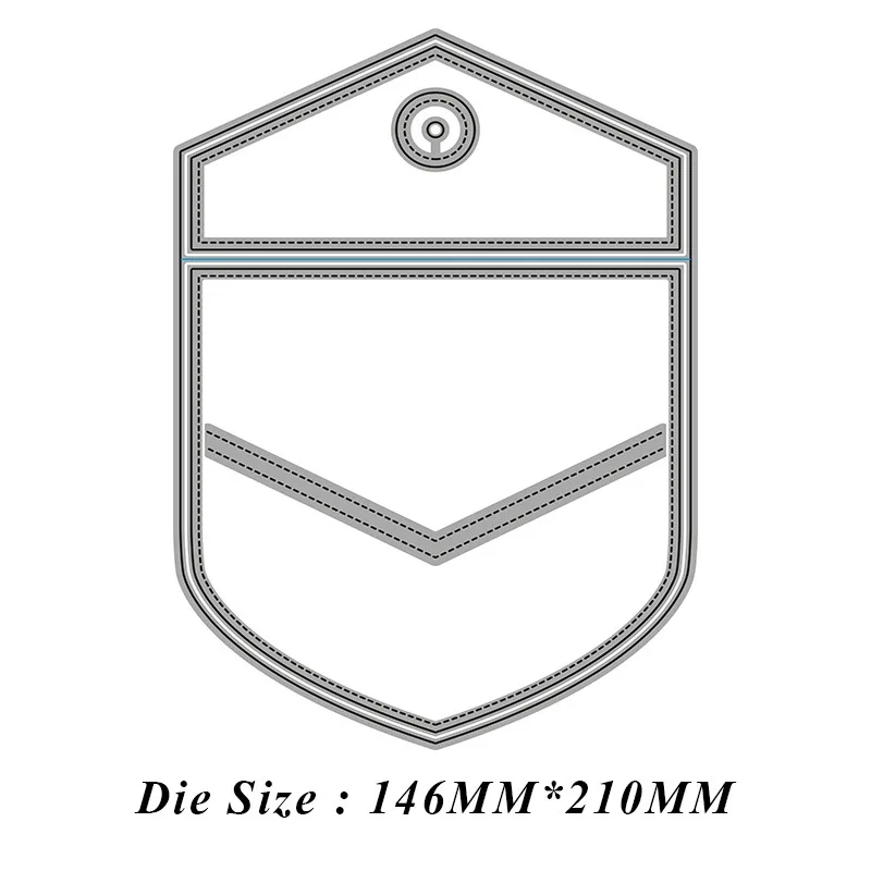 

Greeting Card Bag Metal Cutting Dies Cut Die Mold Card Scrapbook Paper Craft Knife Mould Blade Punch Stencils 2021 New