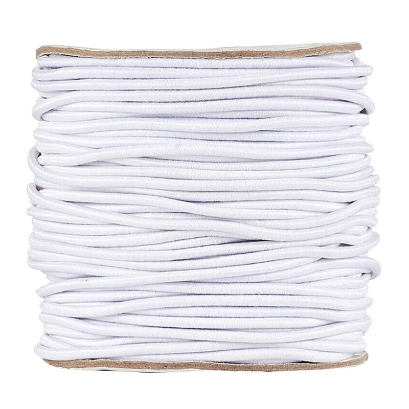 Круглая эластичная веревка прочный шнур нить сделай сам одежда ручной работы