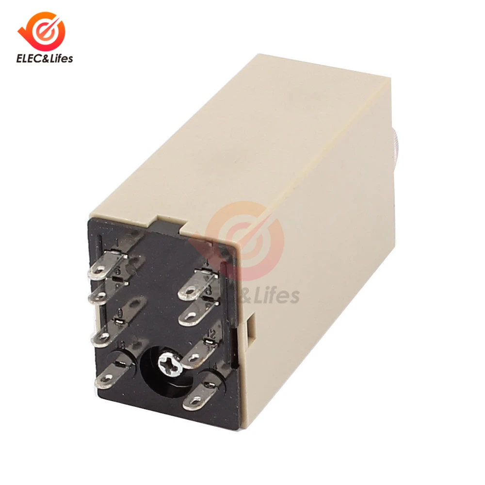 H3Y-2 AC 110V 220V DC 12V 24V Реле времени задержки 0-30 минут/0-30 секунд на задержке DPDT таймер реле