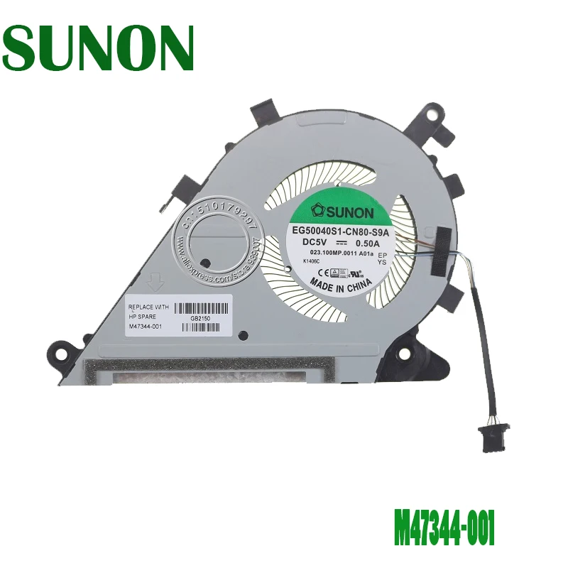 Ноутбук Процессор Вентилятор охлаждения EG50040S1-CN80-S9A DC5V 0.50A M47344-001 | Компьютеры и